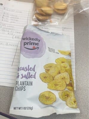 Roasted And Salted Plantain Chips