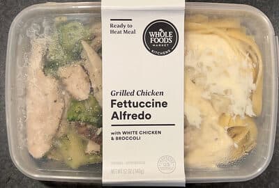 Grilled Chicken Fettuccine Alfredo With Broccoli