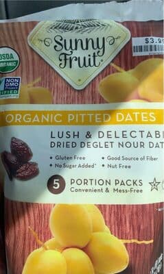 Organic Pitted Dried Dates