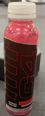 Fruit Punch Flavored Superhuman Performance Energy Drink