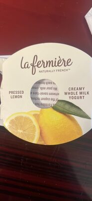 La Fermiere Pressed Lemon Yogurt