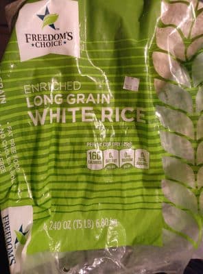 ENRICHED LONG GRAIN WHITE RICE