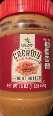 Creamy Peanut Butter