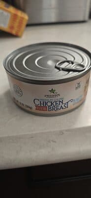 98% Fat Free Premium Chunk Chicken Breast In Water With Rib Meat