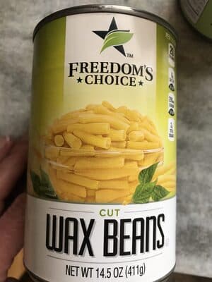Cut Wax Beans