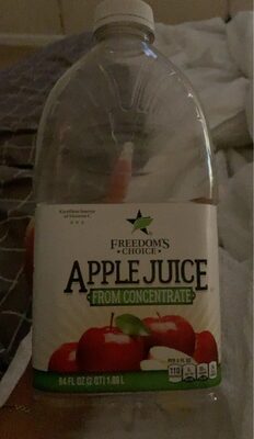 Apple Juice From Concentrate