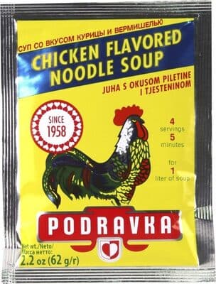 Chicken Flavored Noodle Soup