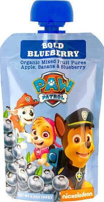 Bold Blueberry Organic Mixed Fruit Puree Apple, Banana & Blueberry