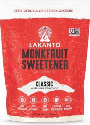 Classic Monkfruit Sweetener With Erythritol