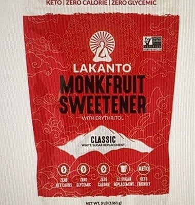 Monk Fruit Sweetener