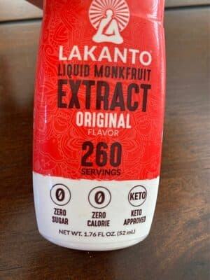 Original Flavor Monk Fruit Extract Drops
