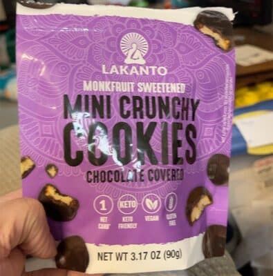 Mini crunchy cookie