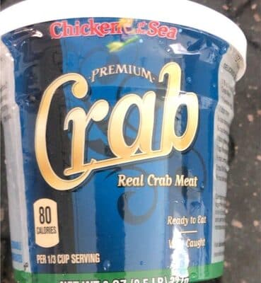 Real crab meat
