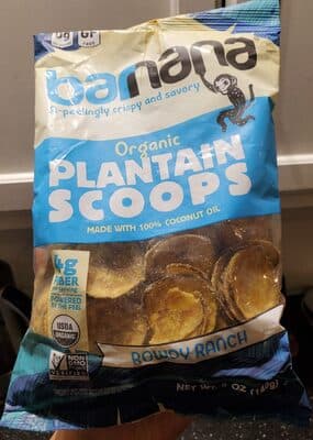 Organic Plantain Scoops