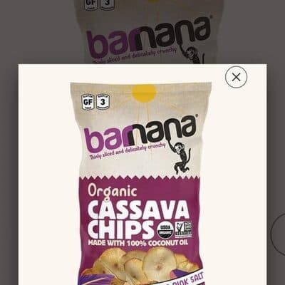 Organic Cassava Chips