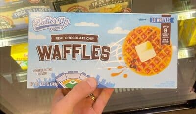 Real Chocolate Chip Waffles