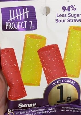 Front Porch Lemonade, Watermelon Wizard Sour Straw Bites