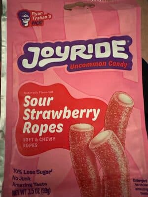 Sour Strawberry Ropes