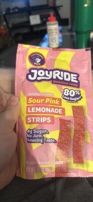Sour Pink Lemonade Strips