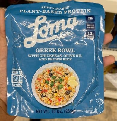 Loma Linda Plant-Based Greek Bowl