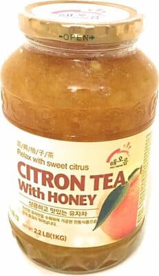 Citron Tea with Honey