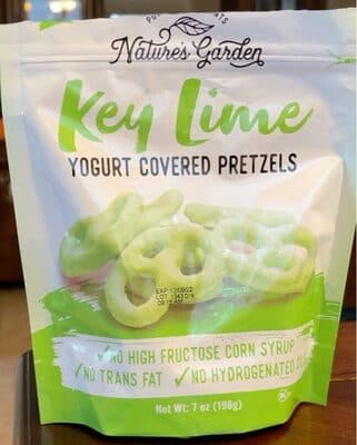 Key Lime Yogurt Covered Pretzels