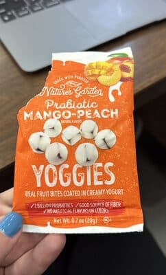 Probiotic Mango-Peach Yoggies