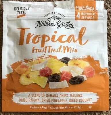 Tropical Fruit Trail Mix