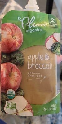 Plum Stage 2 Blends Baby Food Apple Broccoli