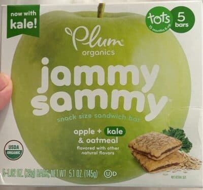Jammy Sammy Apple Kale & Oatmeal