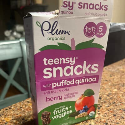 Teensy Snacks With Puffed Quinoa