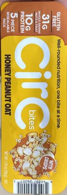 Honey Peanut Oat Energy Bites
