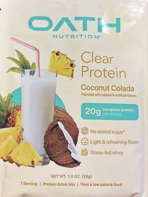 Clear Protein Coconut Colada