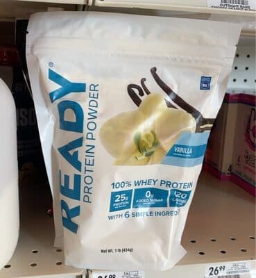 Vanilla 100% Whey Ready Protein Powder