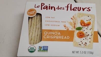 Quinoa 100% Organic Crispbread