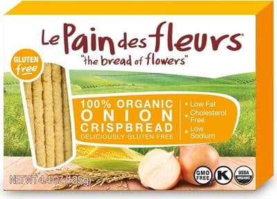 Onion 100% Organic Crispbread