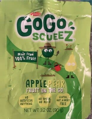 Apple Pear Fruit On The Go