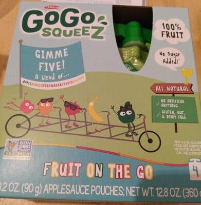 Gimme Five! Applesauce On The Go