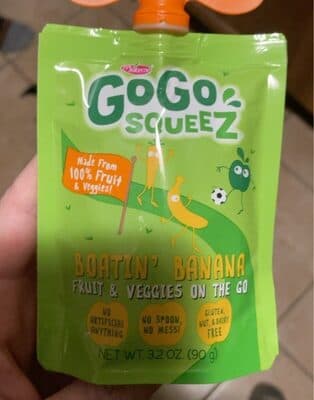 Boatin' Banana Fruit & Veggies On The Go