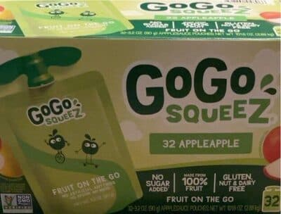 Apple Fruit On The Go Applesauce