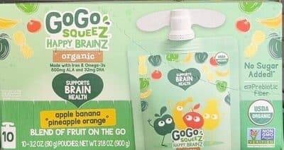 GoGo squeez Happy Brain