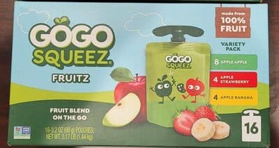 Fruit Pouches - Variety Pack