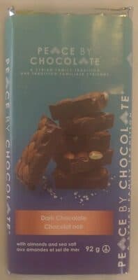 Dark Chocolate with Almonds and Sea Salt