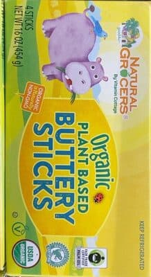 Organic Plant Based Buttery Sticks