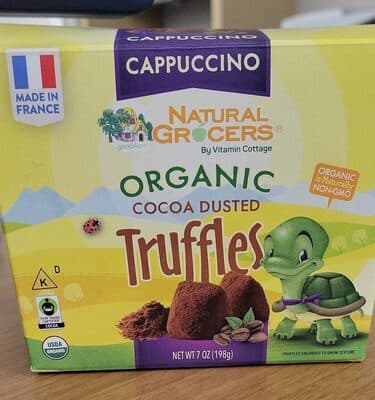 Cappuccino Cocoa Dusted Truffles