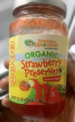 Organic Strawberry Preserves