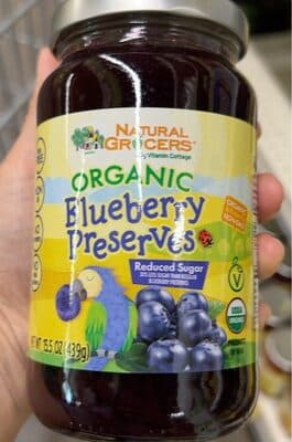 Organic Blueberry Preserves