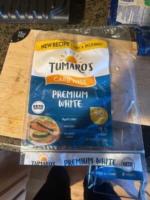 Tumaro's Carb Wise Premium White Wraps