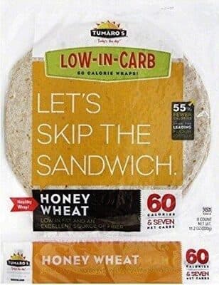 Low-In-Carb Wraps, Honey Wheat
