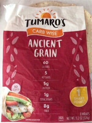 Tumaro's Ancient Grain Wraps